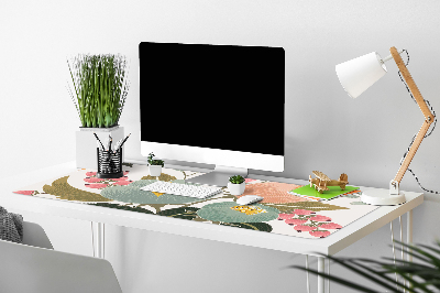 Büro-Schreibtischmatte Lackierte Blumen