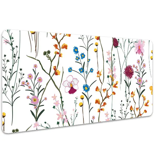 Schreibtischunterlage Feldblumen