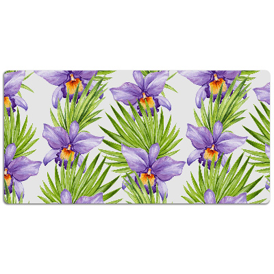 PVC Schreibtischmatte Lilane Blumen