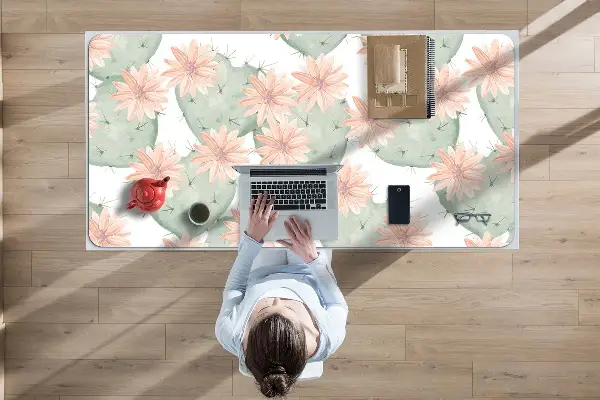 Büro-Schreibtischmatte Mexiko-Kaktus.