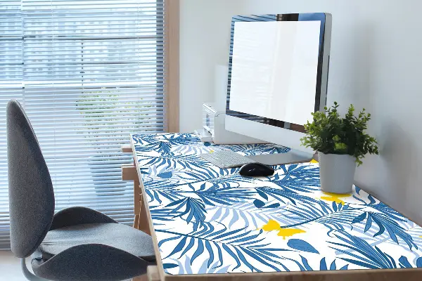 Büro-Schreibtischmatte Schmetterlinge in den Tropen