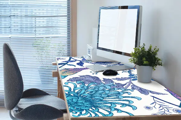 PVC Schreibtischmatte Frühlingsvögel