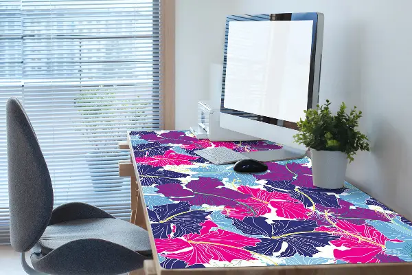 PVC Schreibtischmatte Hibiskus