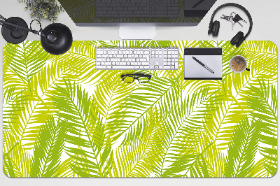 Schreibtisch Unterlegmatte Grüne Blätter