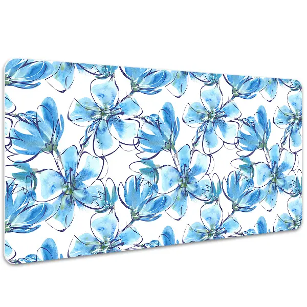 Schreibtischunterlage Aquarellblumen