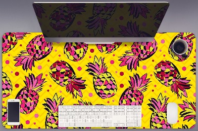 PVC Schreibtischmatte Rosa Ananas