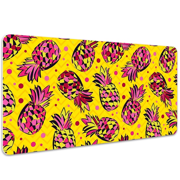 PVC Schreibtischmatte Rosa Ananas