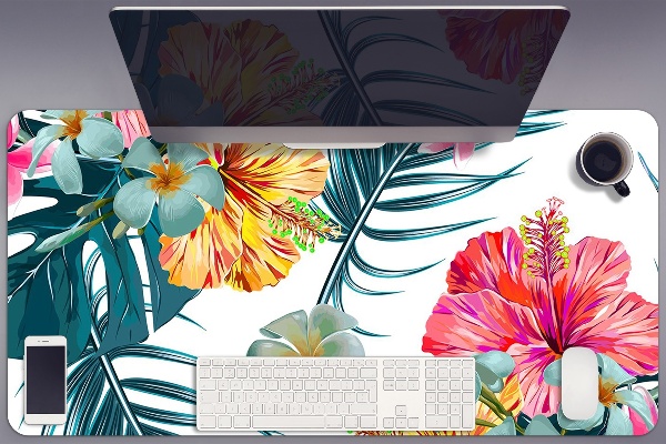 Schreibtisch Unterlegmatte Frühlingsblumen