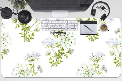 PVC Schreibtischmatte Zarte Blumen