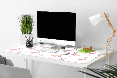 PVC Schreibtischmatte Flamingos