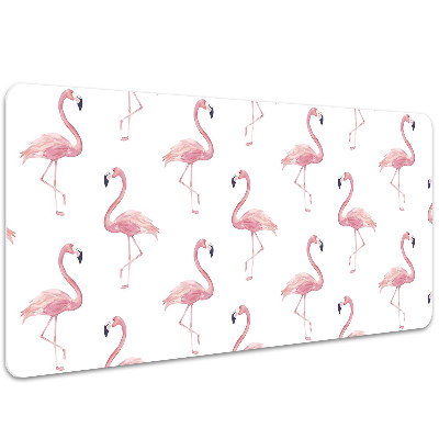 PVC Schreibtischmatte Flamingos