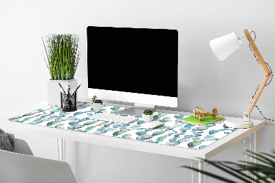 PVC Schreibtischmatte Aquarellkakteen
