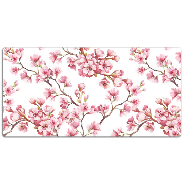 Schreibtisch Unterlegmatte Kirschblüte