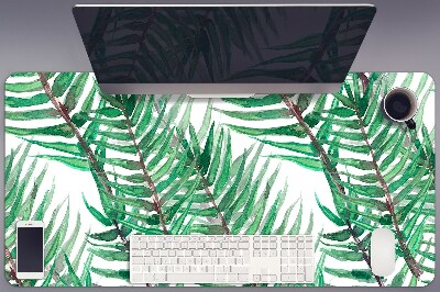 Schreibtischunterlage Palmenblätter