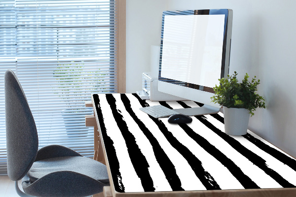 Schreibtisch Unterlegmatte Zebra-Muster