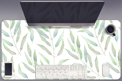 Büro-Schreibtischmatte Zarte Blätter