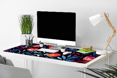 PVC Schreibtischmatte Blumenmuster