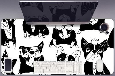 Büro-Schreibtischmatte Fröhliche Hunde