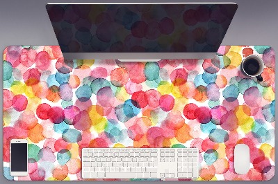 Büro-Schreibtischmatte Bunte Blasen