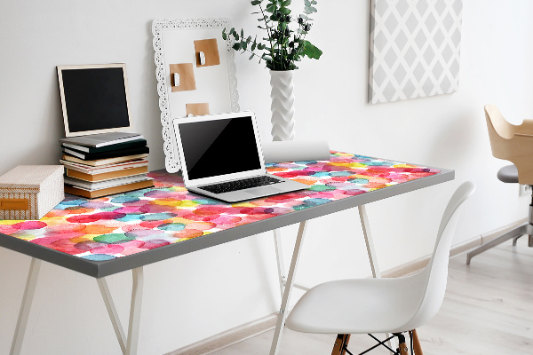 Büro-Schreibtischmatte Bunte Blasen