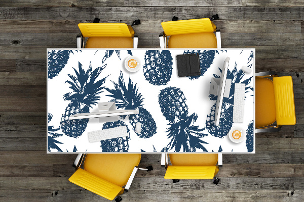 Schreibtischunterlage Graue Ananas