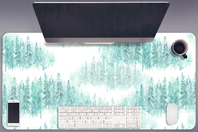 Schreibtisch Unterlegmatte Gemalter Wald