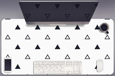 Büro-Schreibtischmatte Dreiecke