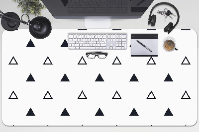 Büro-Schreibtischmatte Dreiecke