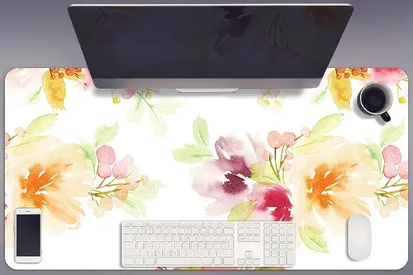 Büro-Schreibtischmatte Vintage-Muster