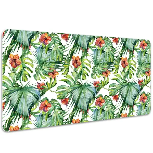 PVC Schreibtischmatte Hawaiische Blätter