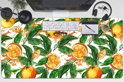 PVC Schreibtischmatte Orangen