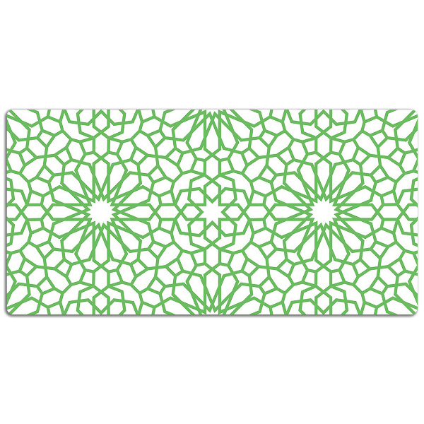 Schreibtisch Unterlegmatte Orientalische Blume.