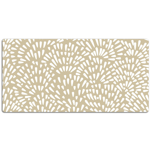 Schreibtischunterlage Beige Tränen Boho.