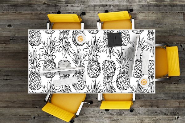 PVC Schreibtischmatte Ananas
