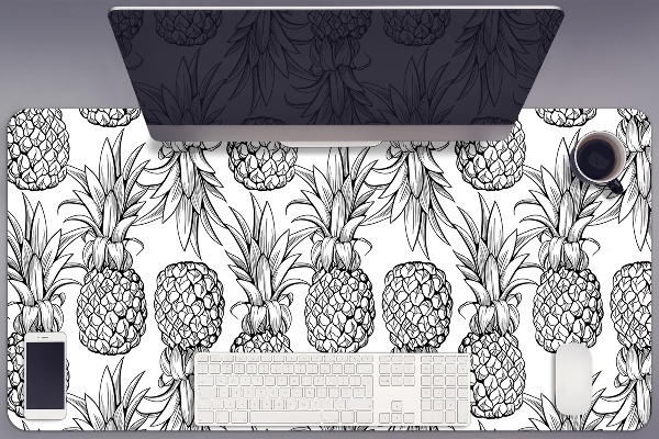 PVC Schreibtischmatte Ananas