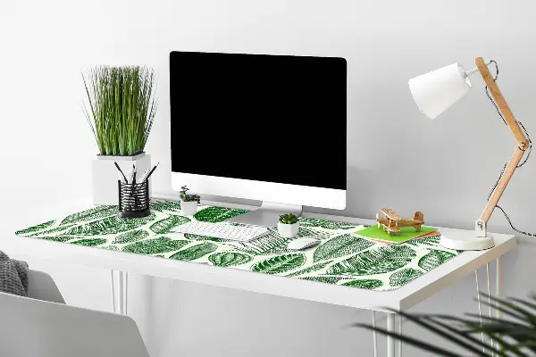 Büro-Schreibtischmatte Palmenblätter