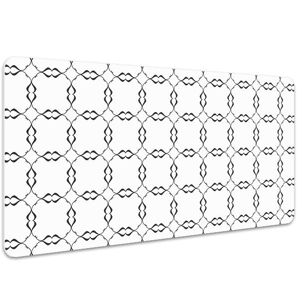 PVC Schreibtischmatte Wellige Räder