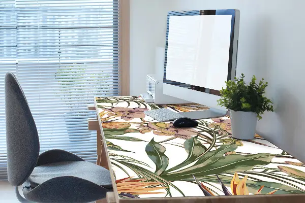 PVC Schreibtischmatte Botanische Blätter