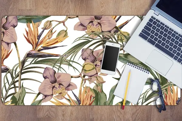 PVC Schreibtischmatte Botanische Blätter