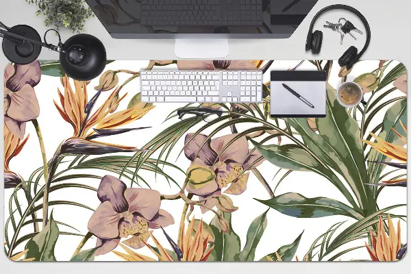 PVC Schreibtischmatte Botanische Blätter