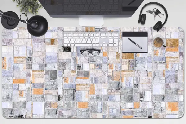 Büro-Schreibtischmatte Bunte Fliesen