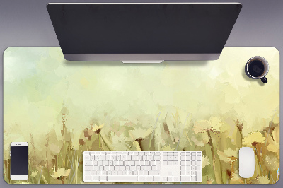 PVC Schreibtischmatte Feldblumen