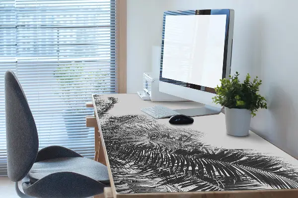 Büro-Schreibtischmatte Palmen am Himmel