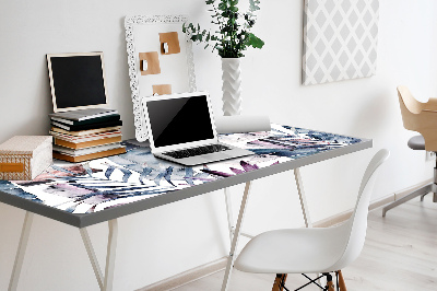 Schreibtischunterlage Marmorblumen