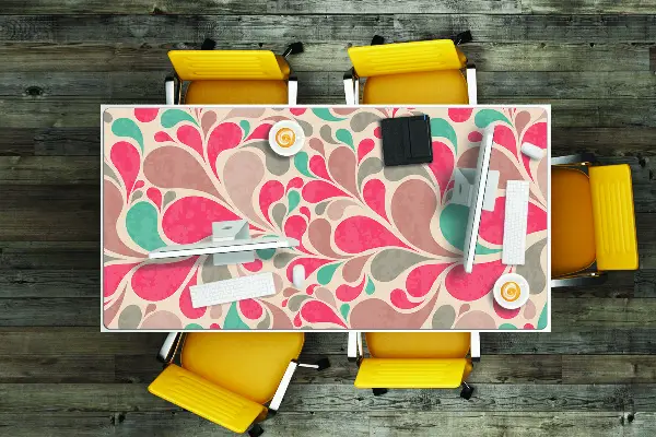 PVC Schreibtischmatte Bunte Tränen