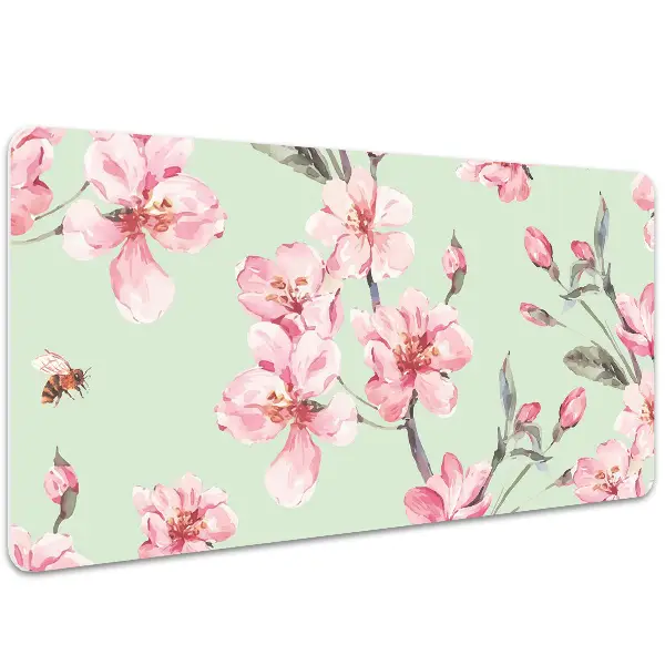 Büro-Schreibtischmatte Kirschblüten