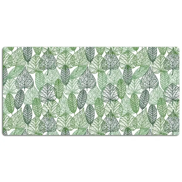 PVC Schreibtischmatte Waldblätter