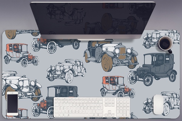 Schreibtischunterlage Klassische Autos