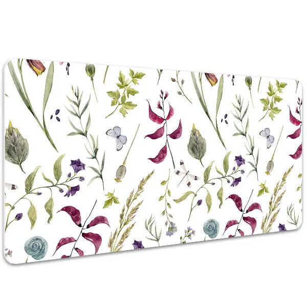 Schreibtischunterlage Botanische Blume.