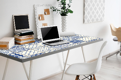 Büro-Schreibtischmatte Azulejos Fliesen